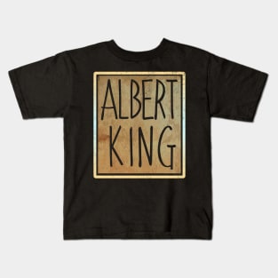 Albert King Art Drawing Kids T-Shirt